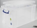 Really Useful Box Aufbewahrungsbox 84,0 l - 71,0 x 44,0 x 38,0 cm transparent