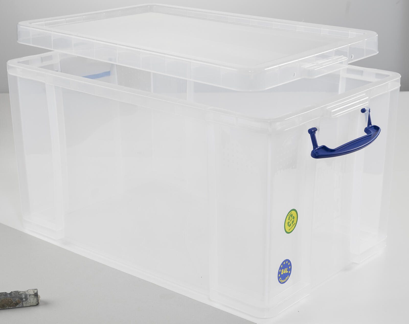 Really Useful Box Aufbewahrungsbox 84,0 l - 71,0 x 44,0 x 38,0 cm transparent