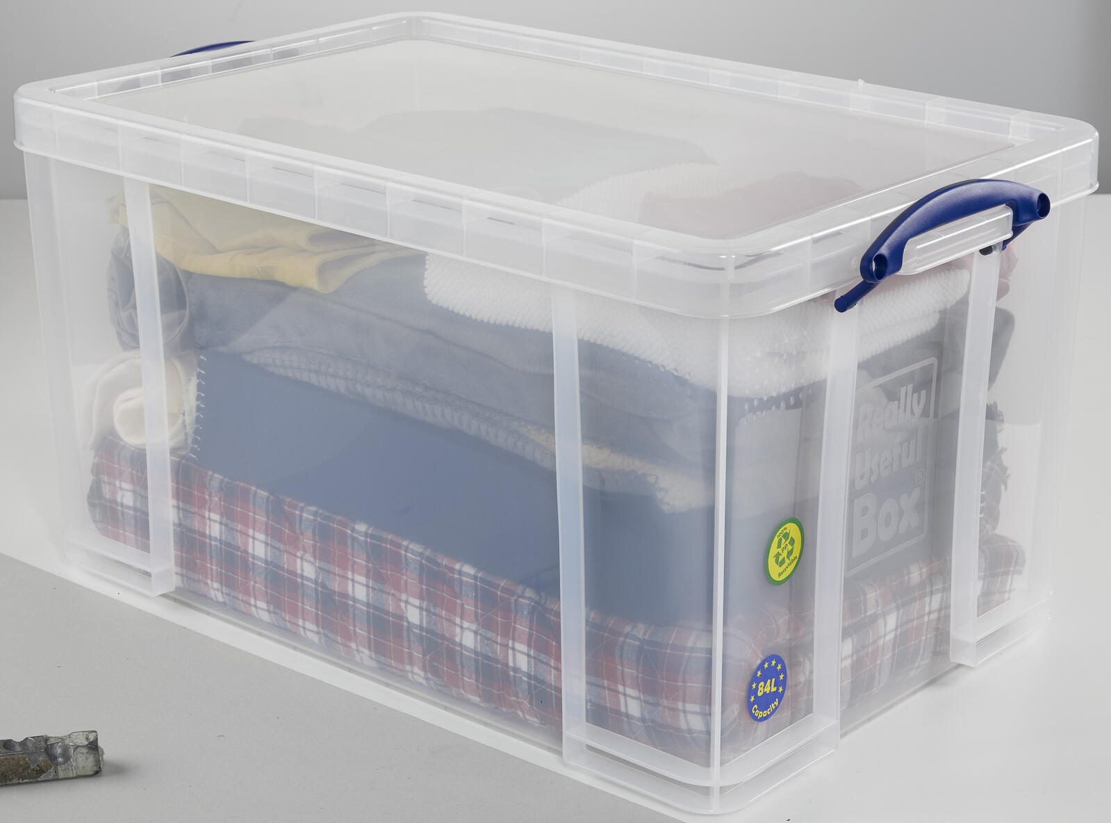 Really Useful Box Aufbewahrungsbox 84,0 l - 71,0 x 44,0 x 38,0 cm transparent