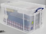 Really Useful Box Aufbewahrungsbox 84,0 l - 71,0 x 44,0 x 38,0 cm transparent