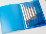 OXFORD Eckspanner Polyvision DIN A4 blau