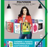 OXFORD Eckspanner Polyvision DIN A4 grün