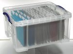 Really Useful Box Aufbewahrungsbox 48,0 l - 60,0 x 40,0 x 31,5 cm transparent