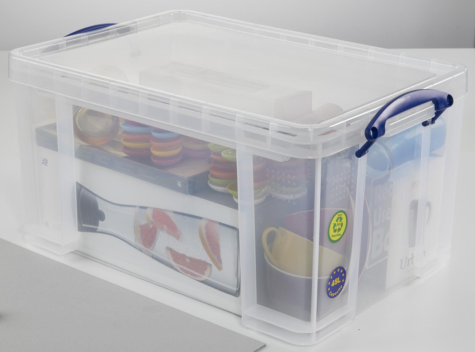 Really Useful Box Aufbewahrungsbox 48,0 l - 60,0 x 40,0 x 31,5 cm transparent