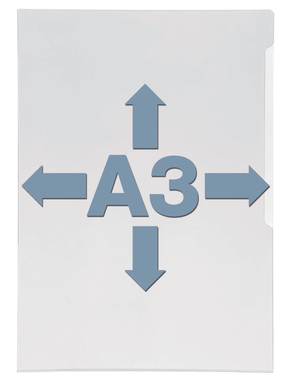 DURABLE Sichthüllen A3 glatt 0.3 mm