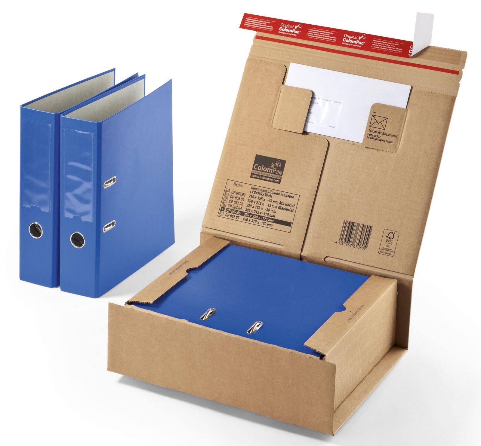 ColomPac® Versandkartons 33,0 x 29,0 x 12,0 cm