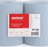 KATRIN Putztuchrollen 2-lagig blau