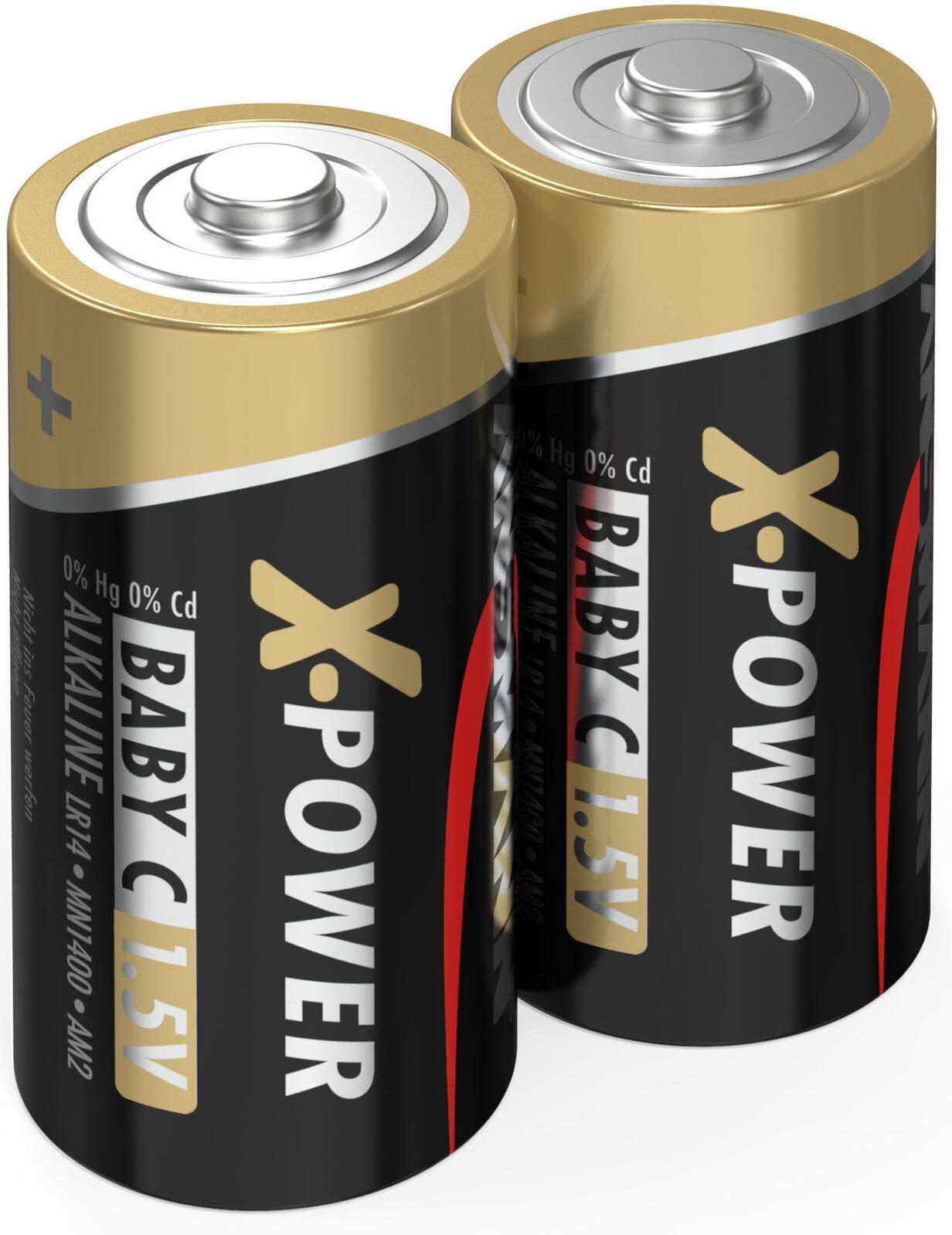 ANSMANN Batterien X-POWER Baby C 1.5 V
