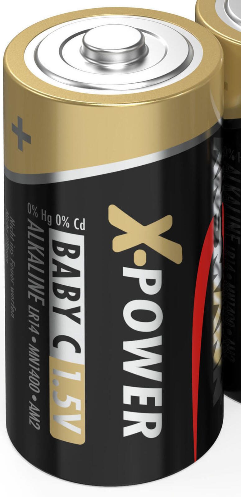 ANSMANN Batterien X-POWER Baby C 1.5 V