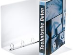 Esselte Präsentationsringbücher 4-Ringe DIN A4 4.4 cm weiß