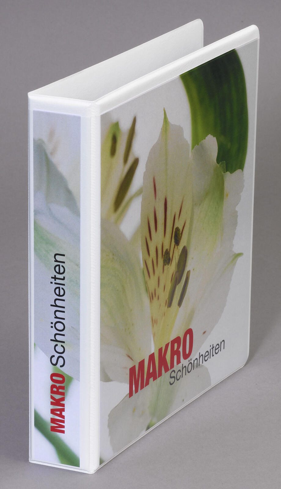Esselte Präsentationsringbücher 2-Ringe DIN A5 hoch 4.6 cm weiß
