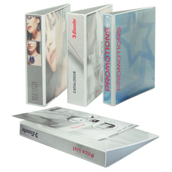LEITZ Präsentationsringbücher 2-Ringe DIN A4 2.9 cm weiß