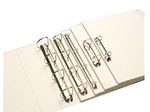 LEITZ Präsentationsringbücher 2-Ringe DIN A4 3.7 cm weiß