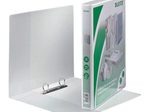 LEITZ Präsentationsringbücher 2-Ringe DIN A4 3.7 cm weiß