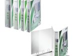 LEITZ Präsentationsringbücher 4-Ringe DIN A4 3.7 cm weiß