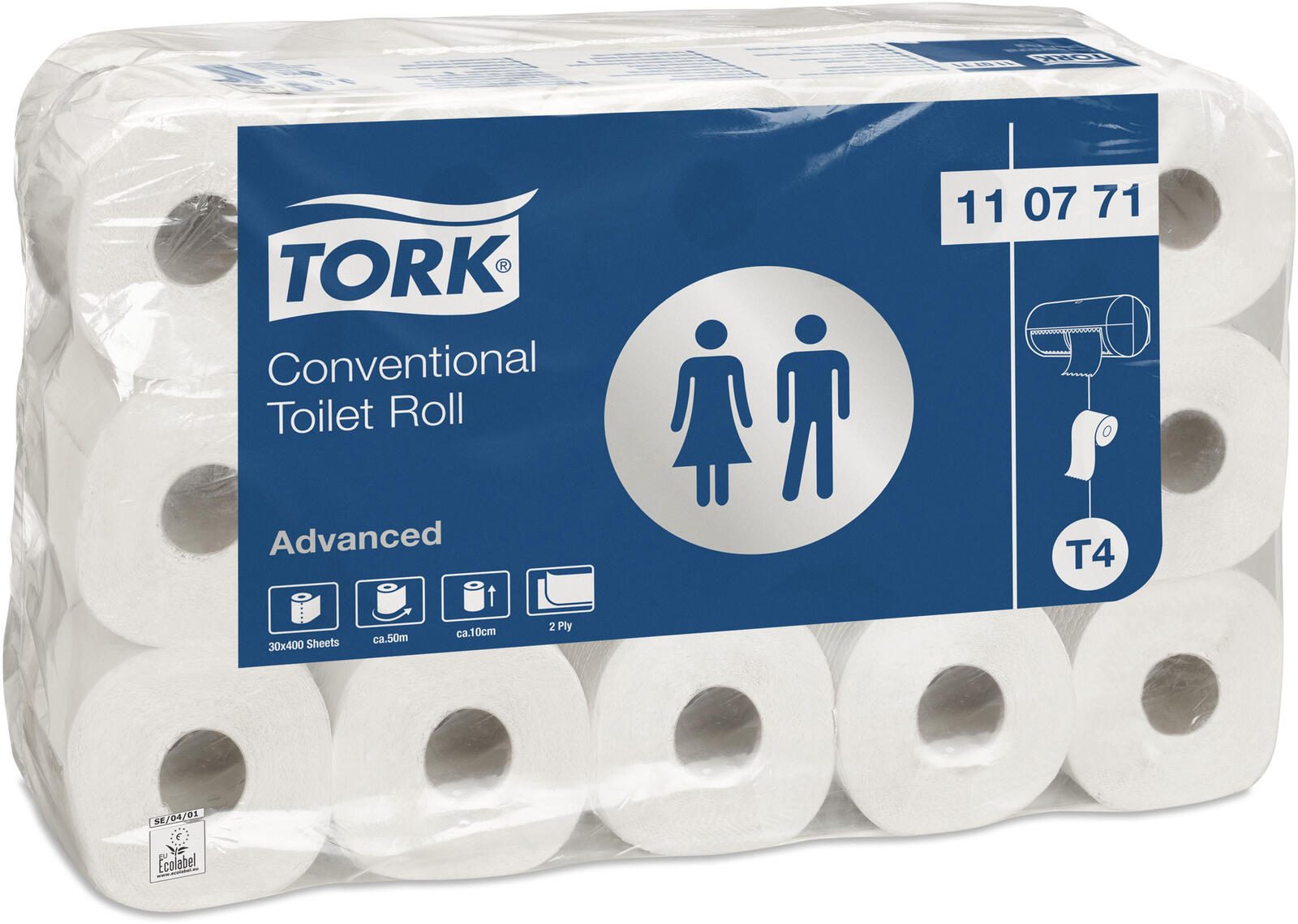 TORK Toilettenpapier T4 Advanced 2-lagig
