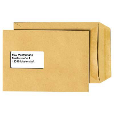 MAILmedia Versandtaschen DIN C5 braun