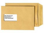 MAILmedia Versandtaschen DIN C5 braun