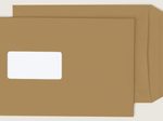 MAILmedia Versandtaschen DIN C5 braun