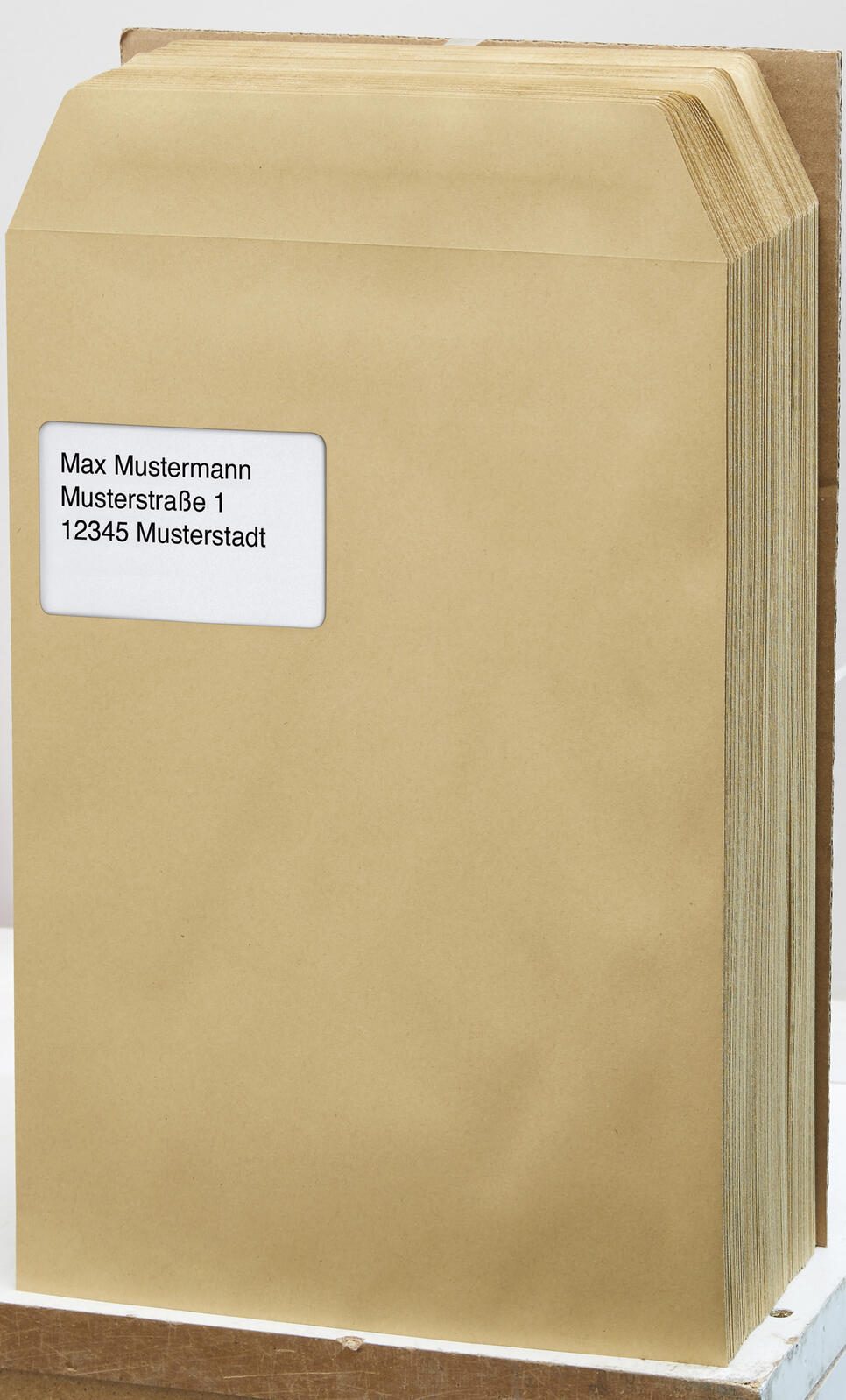 MAILmedia Versandtaschen DIN C4 braun