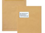 MAILmedia Versandtaschen DIN C4 braun