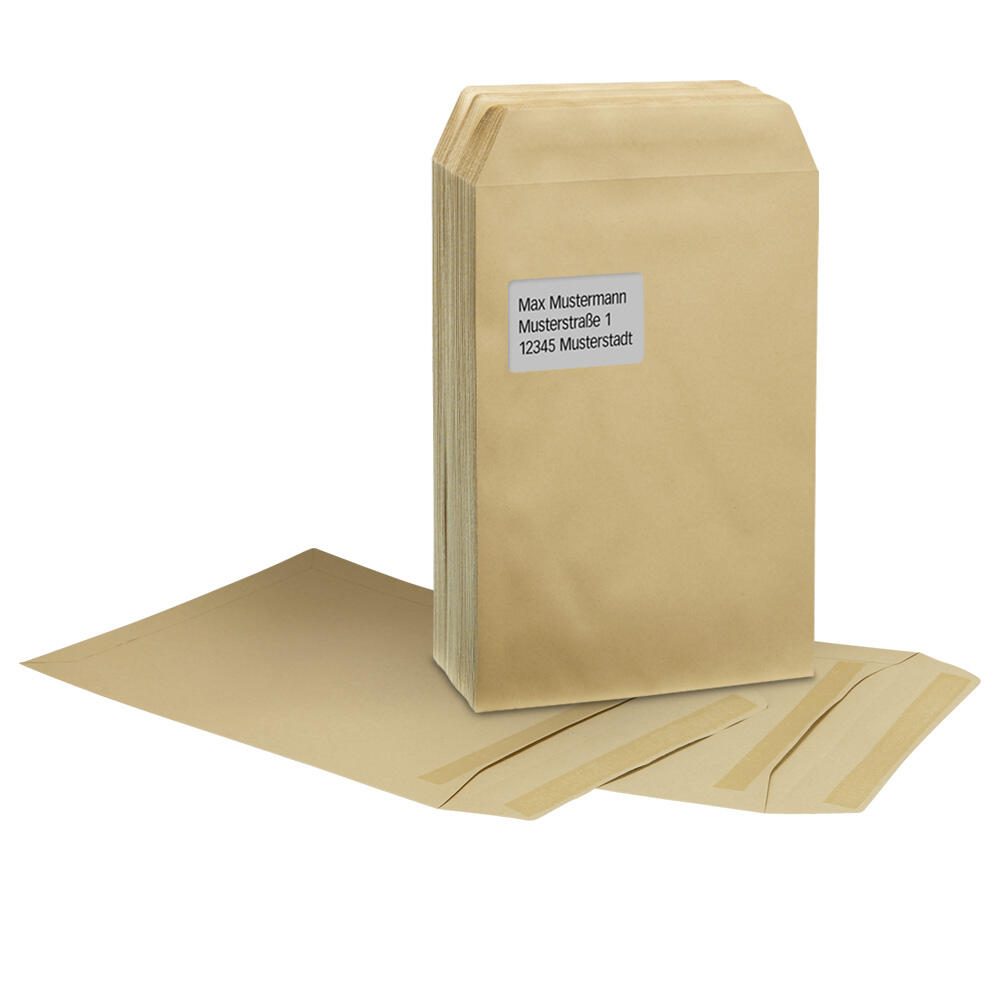 MAILmedia Versandtaschen DIN C4 braun