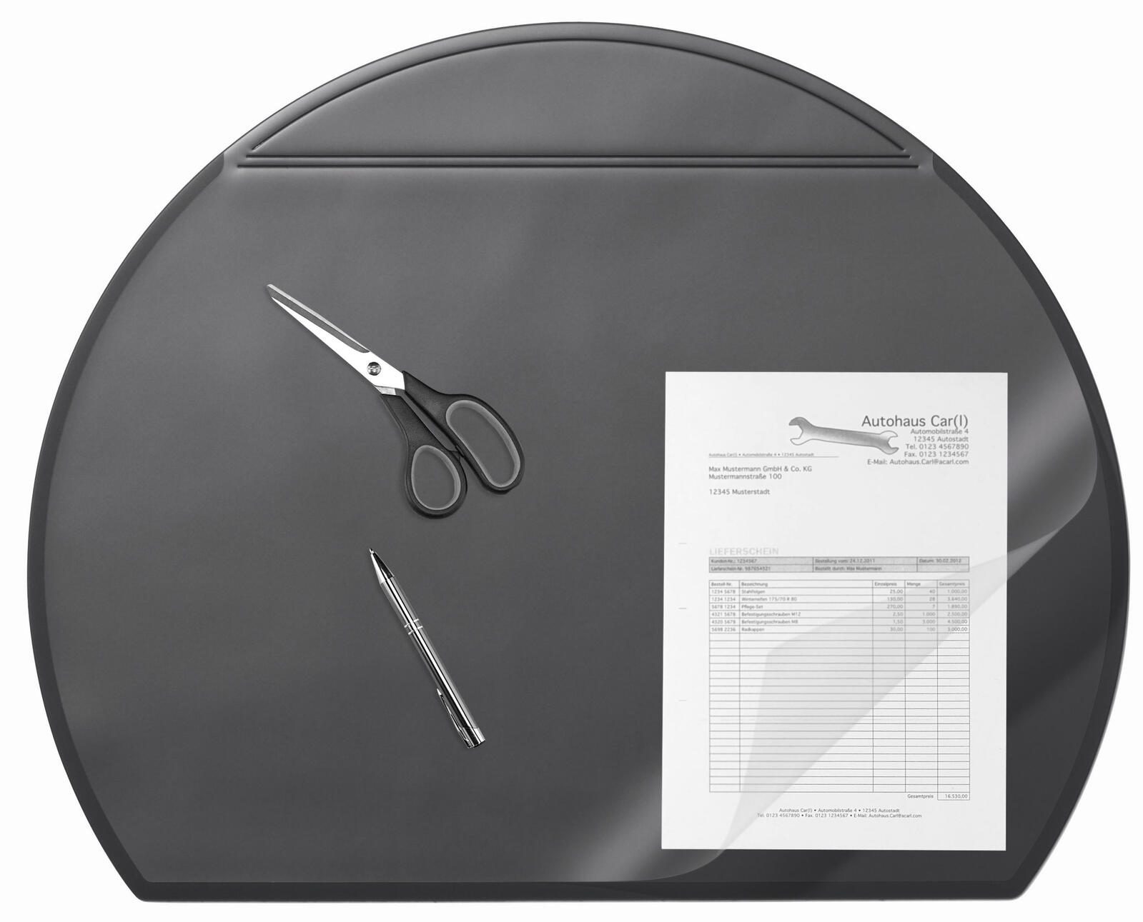 DURABLE Schreibtischunterlage 69,0 x 53,0 cm schwarz