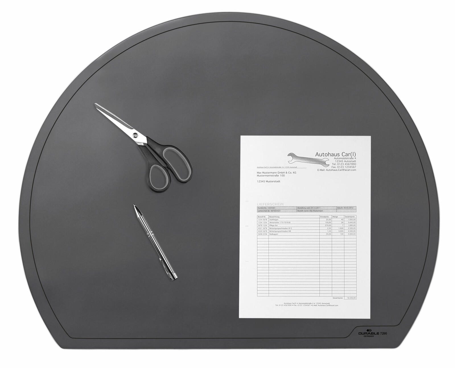 DURABLE Schreibtischunterlage 69,0 x 53,0 cm schwarz