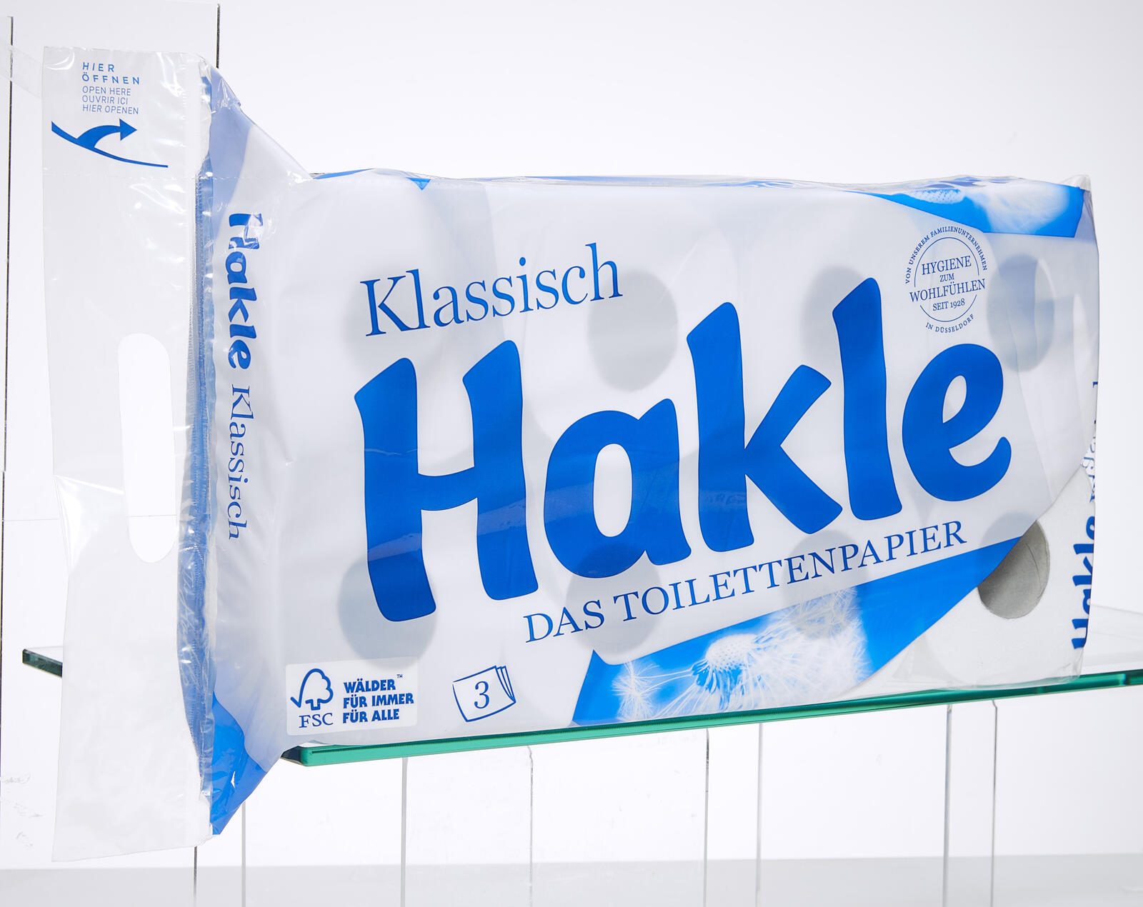 Hakle Toilettenpapier KLASSISCH 3-lagig
