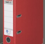 herlitz Ordner Rückenbreite 8 cm DIN A4 Karton rot