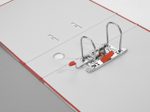 herlitz Ordner Rückenbreite 8 cm DIN A4 Karton rot