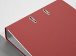 herlitz Ordner Rückenbreite 8 cm DIN A4 Karton rot