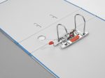 herlitz Ordner Rückenbreite 8 cm DIN A4 Karton blau