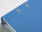 herlitz Ordner Rückenbreite 8 cm DIN A4 Karton blau