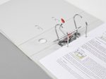 herlitz Ordner Rückenbreite 8 cm DIN A4 Karton weiß