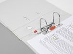 herlitz Ordner Rückenbreite 8 cm DIN A4 Karton weiß