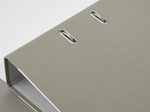 herlitz Ordner Rückenbreite 8 cm DIN A4 Karton grau
