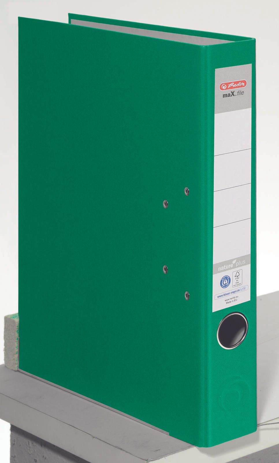 herlitz Ordner Rückenbreite 5 cm DIN A4 Karton grün
