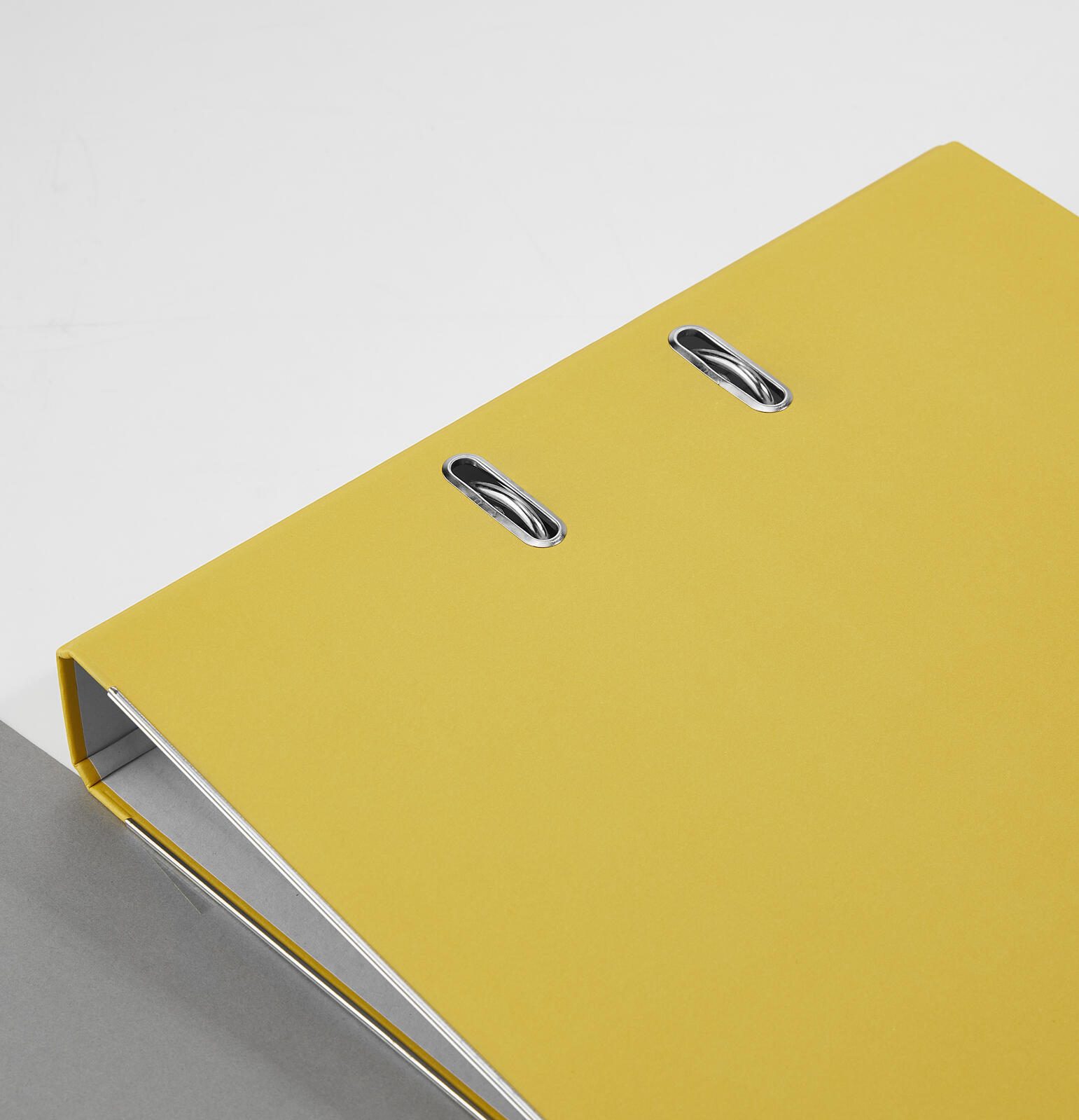 herlitz Ordner Rückenbreite 5 cm DIN A4 Karton gelb
