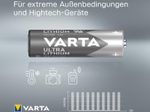 VARTA Batterien ULTRA LITHIUM Mignon AA 1.5 V