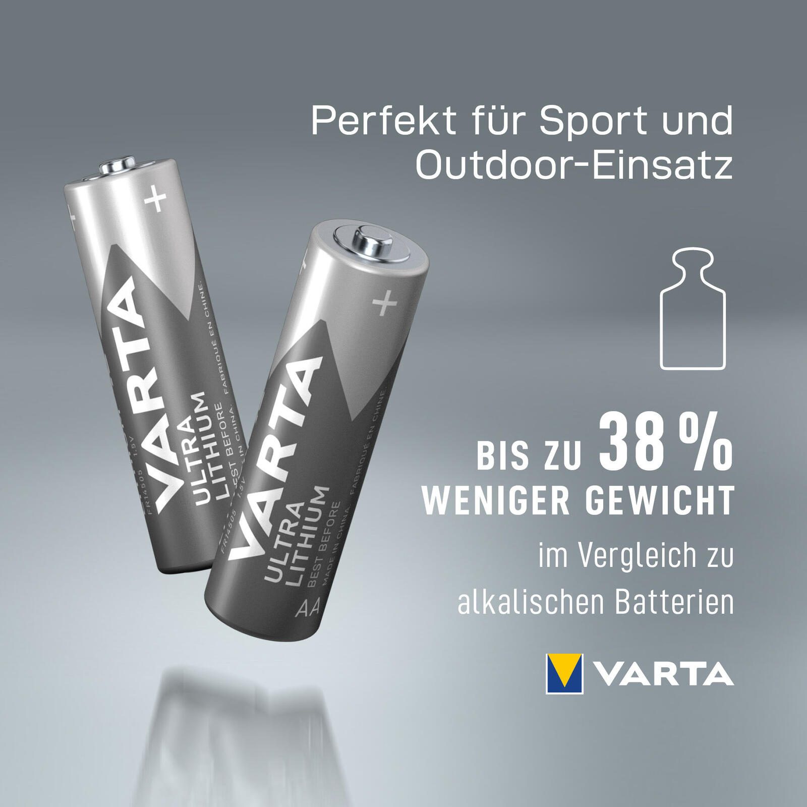 VARTA Batterien ULTRA LITHIUM Mignon AA 1.5 V