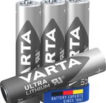 VARTA Batterien ULTRA LITHIUM Micro AAA 1.5 V