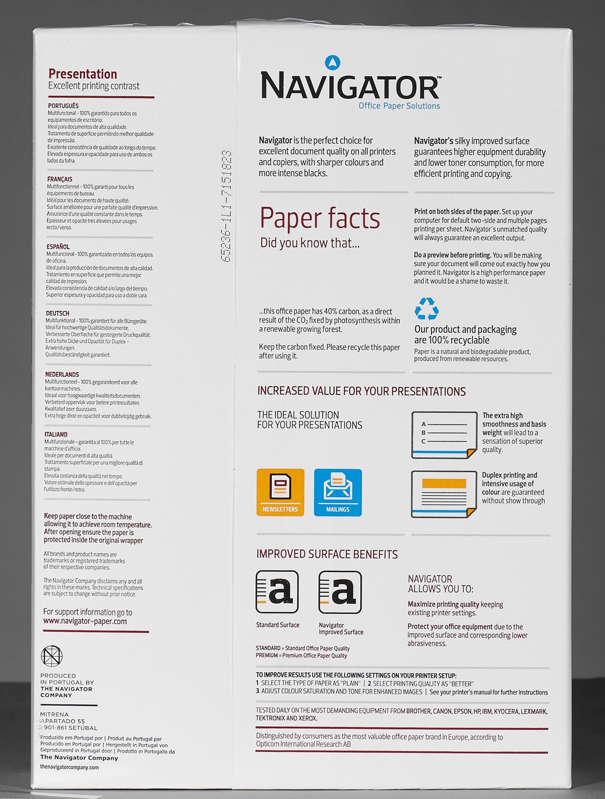 NAVIGATOR Kopierpapier DIN A4 100 g/m²