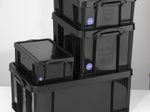 Really Useful Box Aufbewahrungsbox 9,0 l - 39,5 x 25,5 x 15,5 cm schwarz
