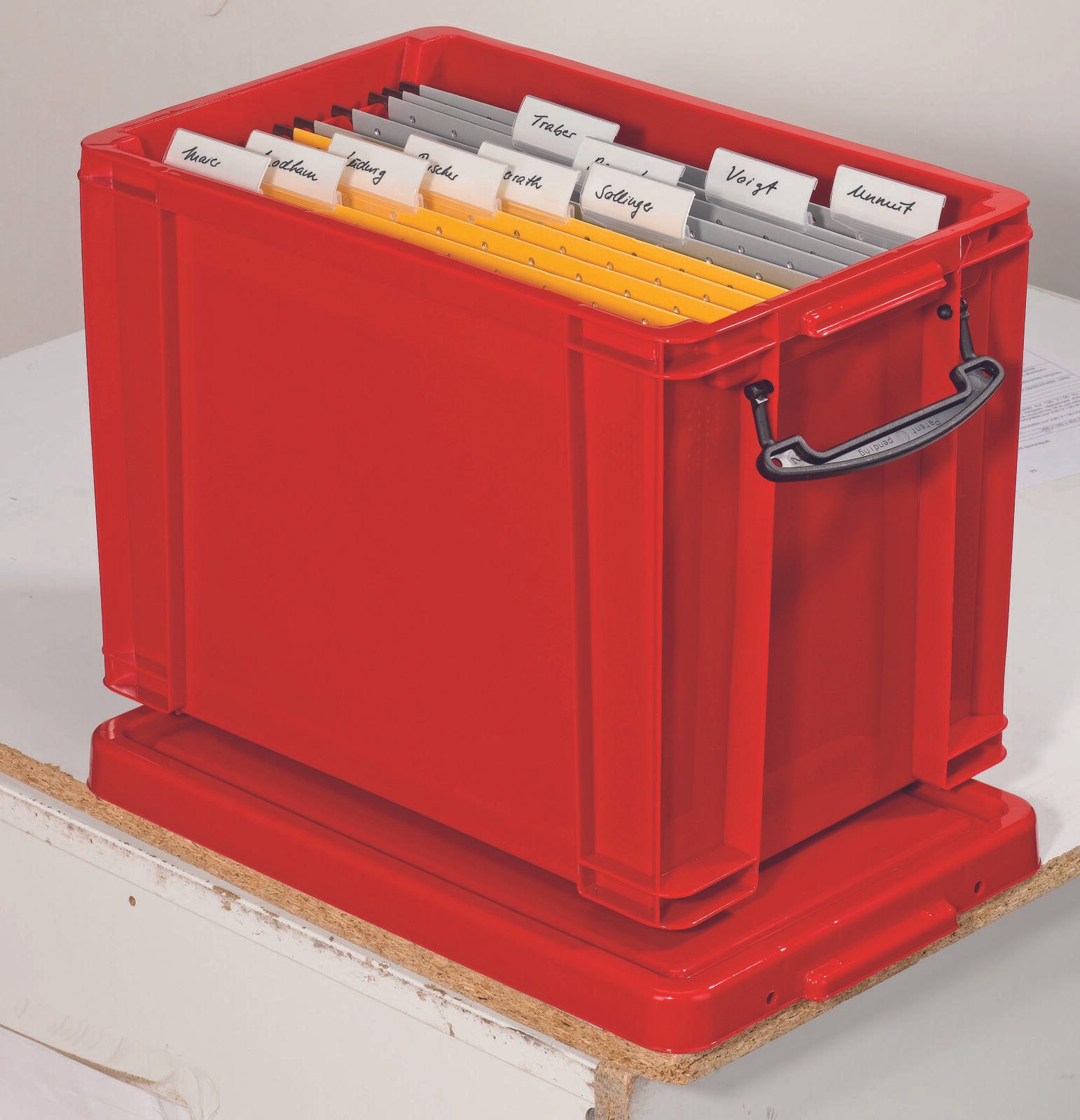 Really Useful Box Aufbewahrungsbox 9,0 l - 39,5 x 25,5 x 15,5 cm schwarz