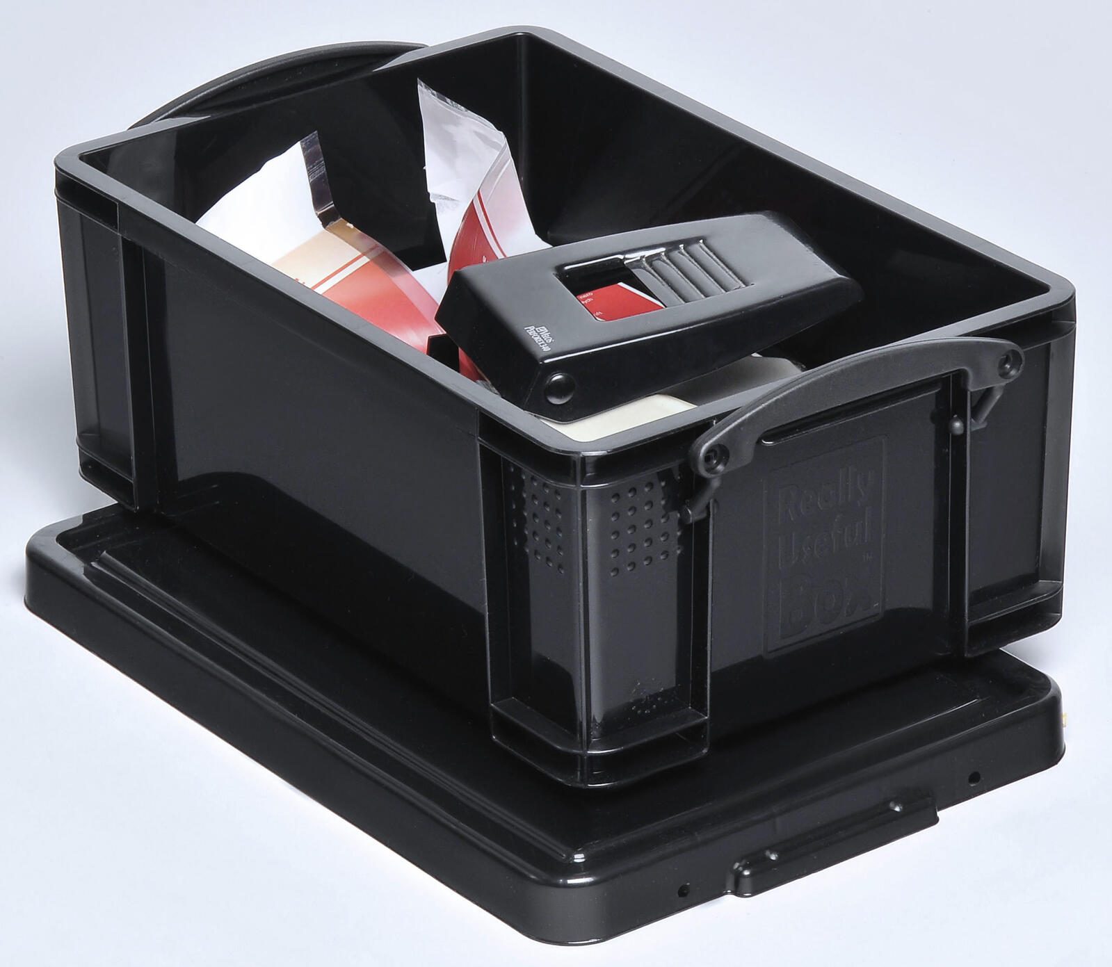 Really Useful Box Aufbewahrungsbox 9,0 l - 39,5 x 25,5 x 15,5 cm schwarz