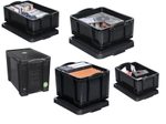 Really Useful Box Aufbewahrungsbox 9,0 l - 39,5 x 25,5 x 15,5 cm schwarz