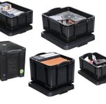 Really Useful Box Aufbewahrungsbox 9,0 l - 39,5 x 25,5 x 15,5 cm schwarz