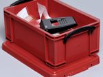 Really Useful Box Aufbewahrungsbox 9,0 l - 39,5 x 25,5 x 15,5 cm rot
