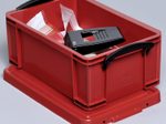 Really Useful Box Aufbewahrungsbox 9,0 l - 39,5 x 25,5 x 15,5 cm rot